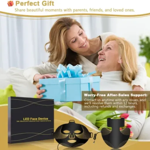 Test du Masque LED pour Luminothérapie Visage et Cou : un gadget de soin de peau qui tient la route ?