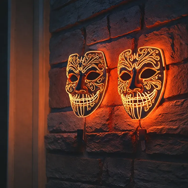 Masque halloween LED : l’accessoire lumineux qui sublime votre déguisement