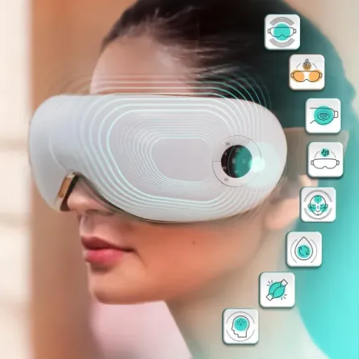 Test GLOBAL RELAX Skandas : des lunettes de massage pour les yeux qui font le job sans être parfaites