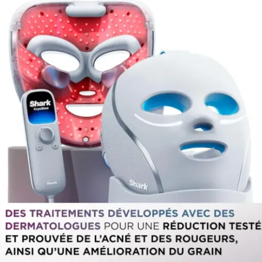 Test Masque LED Shark CryoGlow : un bon gadget peau, mais pas parfait