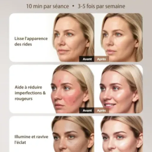 Test Masque LED NVV02 : un masque sans fil qui fait le job sans prise de tête