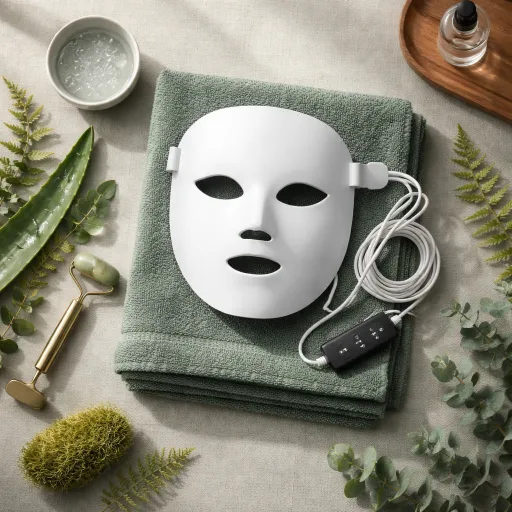 Masque à LED pour le visage : l’allié lumière rouge de votre peau