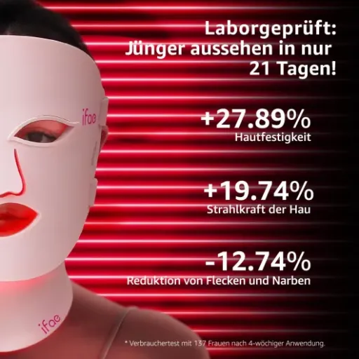 Test Masque LED IFAE 630/830 nm : un vrai plus pour la peau, mais pas une baguette magique