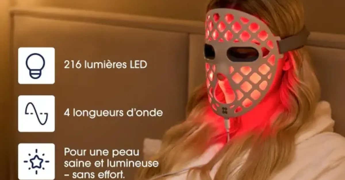 Test ZENT Masque LED 4-en-1 : un masque léger et pratique, mais il faut être patient
