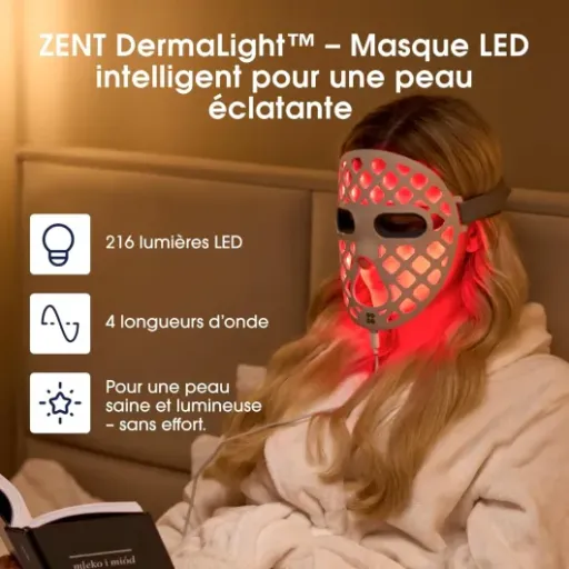 Test ZENT Masque LED 4-en-1 : un masque léger et pratique, mais il faut être patient