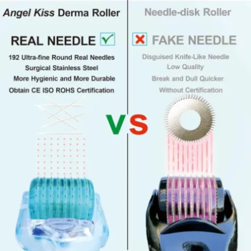 Test Angel Kiss Derma Roller 0,5 mm : un rouleau qui fait le job sans coûter un rein