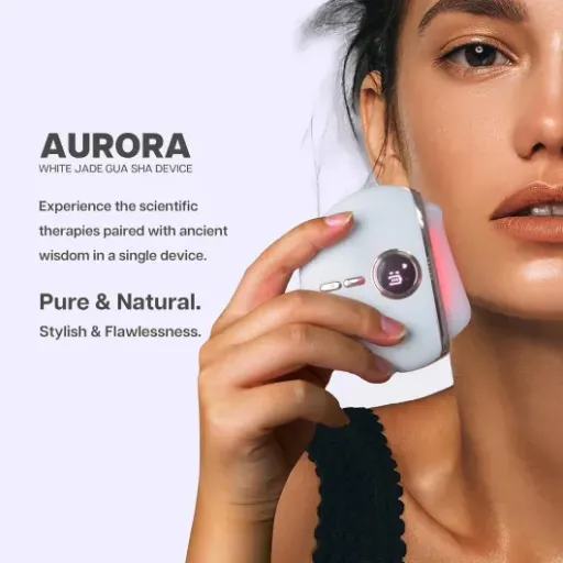 Test VRAIKO Aurora Gua Sha : le massage visage chauffant qui fait le job sans miracle