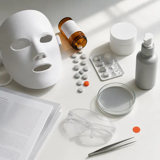 LED vs antibiotiques oraux contre l'acné adulte : ce que la littérature scientifique compare vraiment