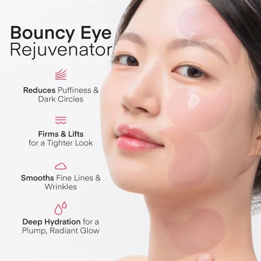 Patchs Yeux Anti-Cernes Korean Skincare: Masques Gel Contour des Yeux au Collagène et Peptides - Anti-Poches, Rides & Ridules - Soin Hydratant et Raffermissant Intense, 30 Paires Under Eye Patches