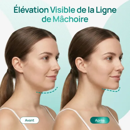 Double Menton Masque Visage V-Line 15 Ceintures Gaine Femme et Homme Idée Cadeau Hydrate et Rafraîchit Définissez l’Apparence de Mâchoire au Collagène à l’Aloe Vera Jawline Shaping Masks Aloe Vera 15 PAIRES