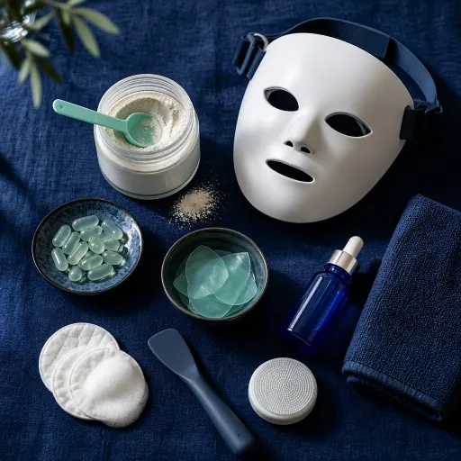 Comment intégrer nutripure collagène dans une routine beauté avec masque LED
