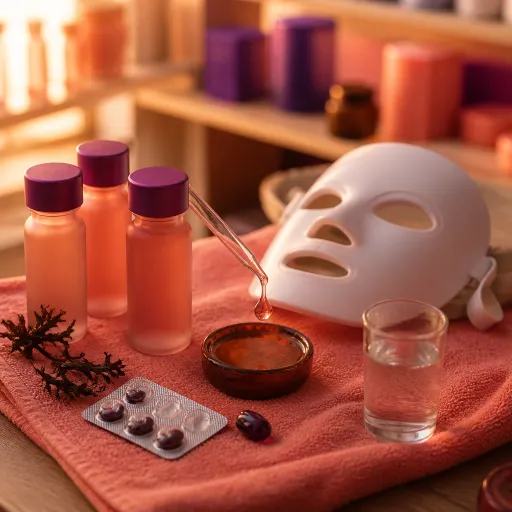 Quel est le meilleur collagène marin en pharmacie pour sublimer la peau avant un masque LED beauté ?