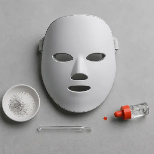 Peptides de collagène et masques LED : l’alliance experte pour une peau régénérée