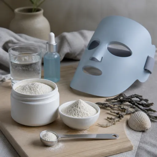 Collagène marin en poudre : l’allié discret des masques LED pour une peau régénérée