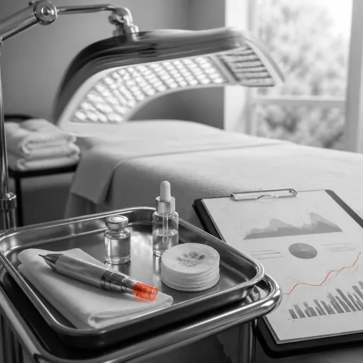 Après un peeling ou un microneedling, la LED accélère la récupération : ce que la recherche confirme